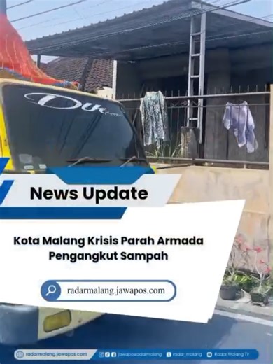 Kota Malang tengah mengalami krisis armada pengangkut sampah. Dari total 49 truk yang ada, sebagian masih dalam perbaikan sehingga pengangkutan sampah di sejumlah TPS menjadi terhambat. Akibatnya, sampah menumpuk dan proses pengangkutan tidak berjalan maksimal. DLH pun tetap mengoperasikan armada yang tersedia sambil mencari solusi untuk mengurangi volume sampah. Salah satu upaya yang didorong adalah mengaktifkan kembali bank sampah di tingkat masyarakat. Selain itu, pemerintah diharapkan menamb