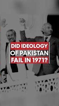 Did Ideology of Pakistan fail in 1971? | TBQ EP26