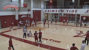 Ball-screen defense is consistent focal point for Nate Oats! The full open practice is available via the Championship Productions video library! [Link in bio] | National Association of Basketball Coaches