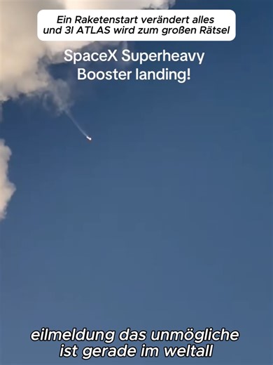 Ein Raketenstart verändert alles – und 3I ATLAS wird zum großen Rätsel #3iatlas #Mutterschiff #Komet #Alien #3i