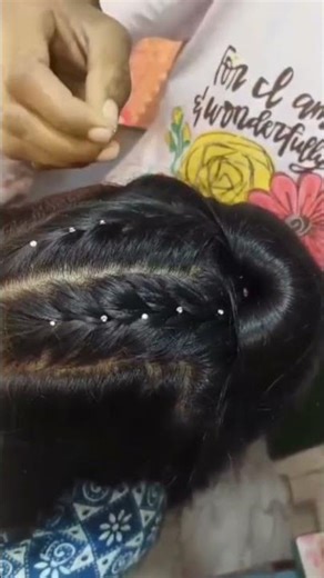 party hairstyle transaction 😘✨#youtube shorts