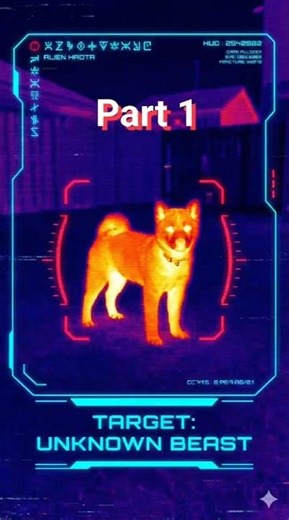 ​Alien vs. Shiba Inu: The Monster in the Yard 👽🐕 (Part 1) #dog #short #shorts #viralshorts #animals