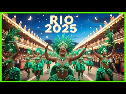 Carnavales RIO 2025 en Sambodromo. ESPECTACULAR.