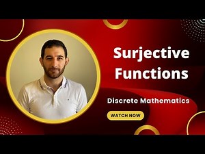 Surjective Functions (Discrete Math)