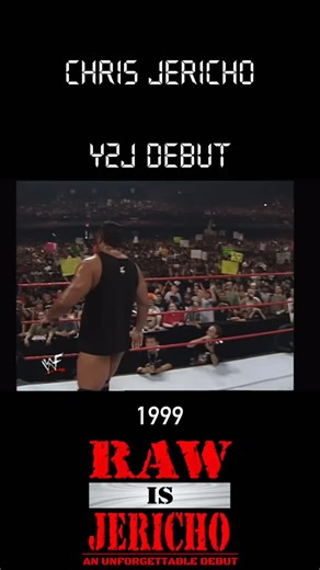 WrestleScope on Instagram: "26 years ago | Chris Jericho had the greatest debut of all time. 📺 The Y2J Millenium Countdown ⏱️ Throughout a month before the debut, a Y2K millennium timer counting down would pop up on the titontron randomly during shows in matches and segments and this was without any explaination at all! A time with no social media and leaks was also very rare. This became iconic and one of the most anticipated moments in WWE history when the clock finally popped up durin