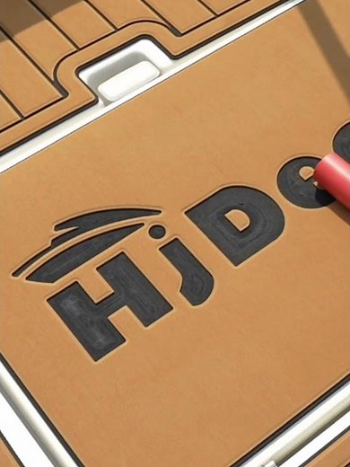 PEEL & STICK Hjdeck Boat Flooring Upgrade! Easy EVA Foam Deck Install in Minutes