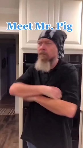 Who’s the pig. Mr pig skit. #mrpig #timsdifferent