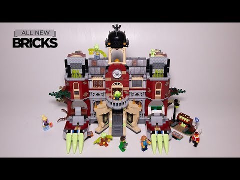 Lego Hidden Side 70425 Newbury Haunted High School Speed Build