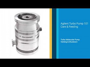 Turbo Pump Care and Use 101 - Part 5 - Venting and Shutdown