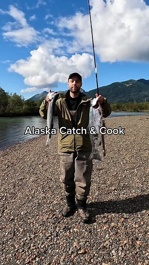 Alaskan Salmon Catch & Cook #salmon | Salmon Fishing