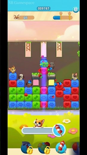 Pet Rescue Saga – Level 10 Gameplay