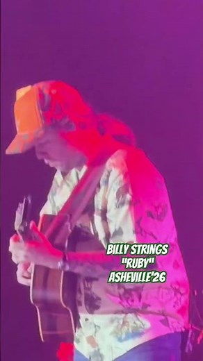 Billy Strings “Ruby” Asheville 2/10/26 #billystrings #livemusic #concert #asheville #jamgrass