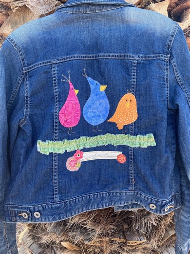 Quirky Bird Precut Fused Applique Kit - Etsy