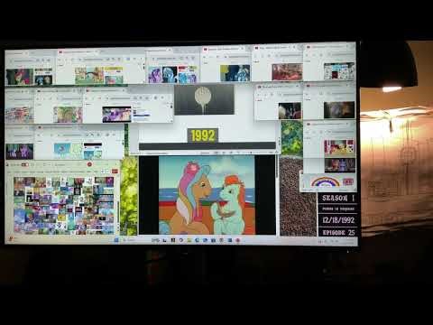 My Little Pony Tales ( 1992 ) Season 1 - 25 Ponies In Paradise