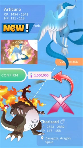 OMG🤯Lucky✨️Shiny Galarian Articuno Trade in Pokemon Go
