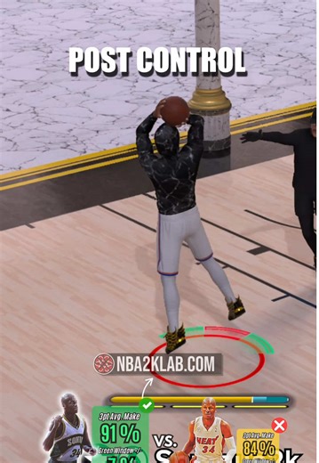 NBA 2K26 Best Post Go to Shots #nba2k26 #2k26 #2k | NBA 2K