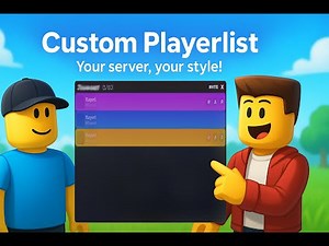 Custom Player List System | Roblox Script Free