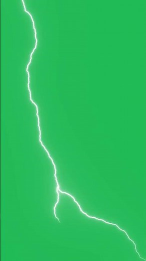 Lightning Strikes Overlay | Green Screen #overlay #greenscreen #greenscreenvideo #lightning