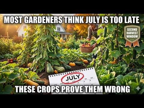 Crops You’ll REGRET Not Planting BY July