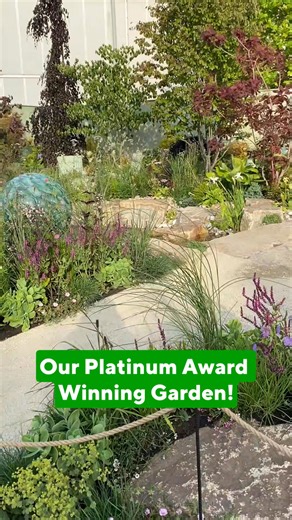 Introducing our Platinum Award Winning Garden! Our Reflective Retreat show garden has won Platinum at BBC Gardener's World!👑 You can explore all things QVC at BBC Gardener's World at https://www.qvcuk.com/?qq=mh?cm_mmc=Social_Organic-_-FB_Q-_-bbcgw-_-xxx&cid=FB-OSCQ-bbcgw | QVC