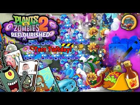Plankton's Revenge | PvZ2 Reflourished (1.2.2) | Saucy Challenge