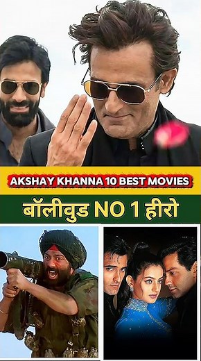 Akshay Khanna top 10 best Movies of all time || Akshay Khanna Movie list ||
