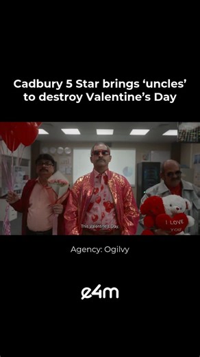 Cadbury 5 Star’s ad takes a cheeky twist on Valentine’s Day. Instead of the usual romantic narratives, it brings in the notorious ‘uncles’ - symbols of playful chaos - to shake things up. The campaign cleverly taps into the humour of everyday interruptions, showing how love and mischief can collide. By turning a familiar stereotype into the hero of the story, Cadbury 5 Star makes the ad relatable and memorable. It’s a smart mix of wit, brand personality, and cultural insight that connects with a