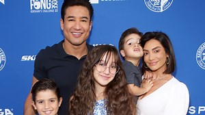 How many kids does Mario Lopez have?