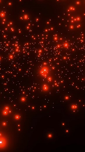 Colorful Particles in Space - Abstract 4K Motion Background