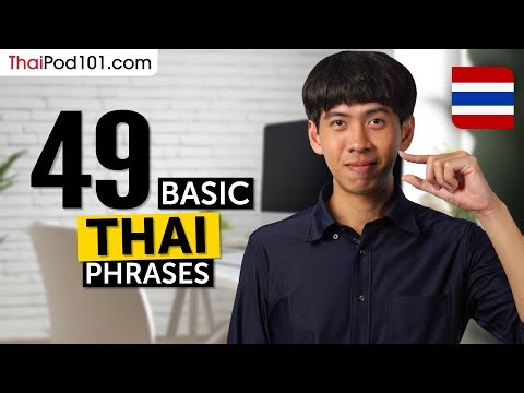 48 Basic Thai Phrases for ALL Situations to Start as a Beginner