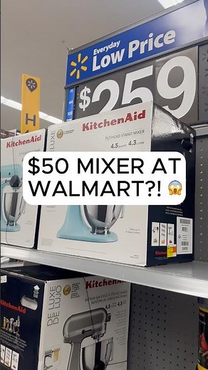 $50 Kitchenaid Mixer Clearance At Walmart