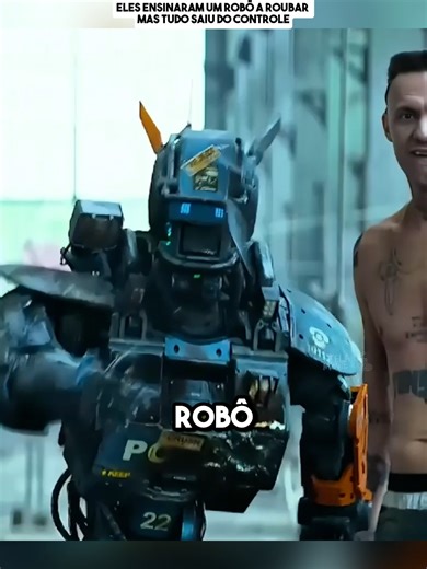 Eles Ensinaram Um Robô A Roubar Mas Tudo Saiu Do Controle #filmes #filmeseseries #cenas
