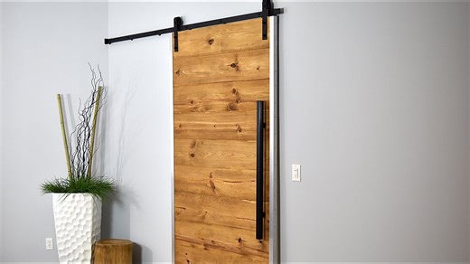 Create privacy with a simple barn door project