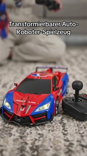 Transformable Car Robot Toy for Kids