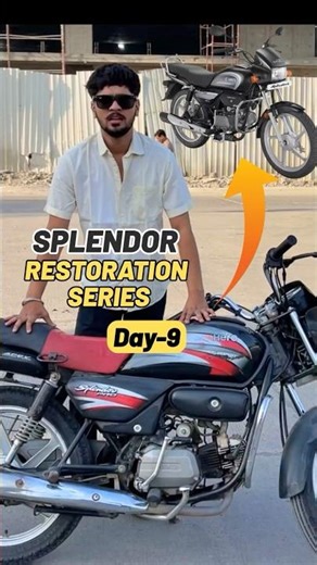 Finally Splendor Modification Complete✨❤️ #splendormodified #splendor #herosplendor #splendorplus