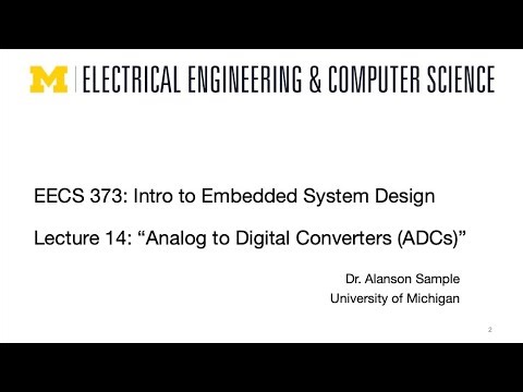 EECS 373 - Fall 2025 - Lecture 15: "DACs"