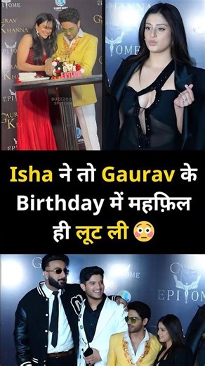 Isha Malviya Stole the Entire Spotlight at Gaurav Khanna’s Birthday! 😳🔥