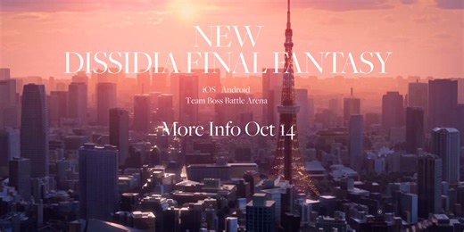 Square Enix gets our hopes up with "New Dissidia Final Fantasy" mobile project in the works