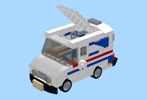 USPS Mail Van