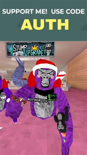 Use code AUTH #gorillatag #vr #shorts 💰