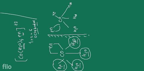 Among the ligands NH3​, en, CN− and CO , the correct order of t... | Filo