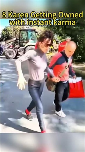 Karens Getting Instant Karma Moments #karen #karma