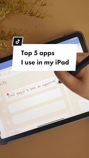 Top 5 Must-Have Apps for iPad Users | Procreate, GoodNotes, Canva, Pinterest, Zinnia