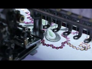 Richpeace Embroidery Machine with Front Sequin Device