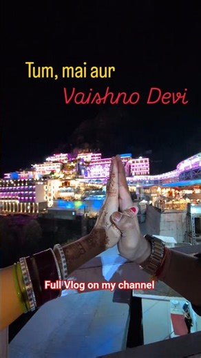 Vaishno Devi Mata Darshan 🙏 Feeling Blessed | Jai Mata Di ❤️ #shorts #ytshorts #vaishnodevi