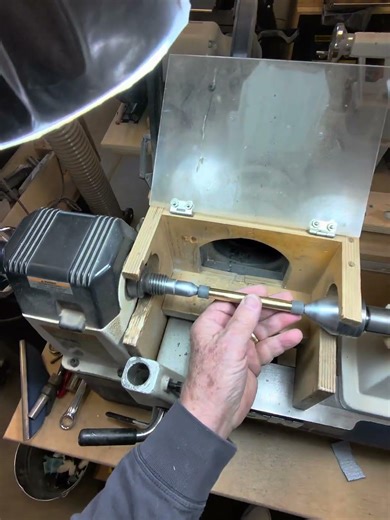 Scuffing brass tubes using 3D printed sanding bushings