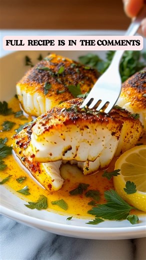 7.2K views · 58 reactions | A vibrant dish of tender, oven-baked cod infused with bold Cajun-style spices. The result is flaky, moist seafood with a smoky crust and bright citrus finish, a refined yet simple preparation worthy of any bistro kitchen. | Booster Recipes | Facebook