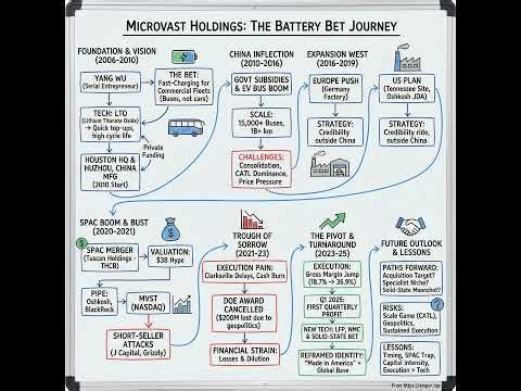 Microvast Holdings - Powering Tomorrow's Electric Fleet - $MVST