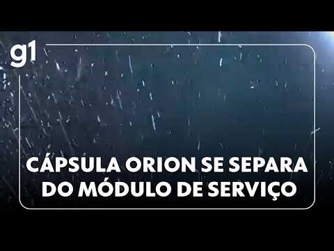 Artemis II: Orion capsule separates from service module.