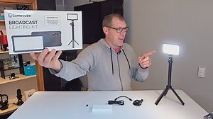 Watch Full Overview&colon; Lume Cube Broadcast Lighting Kit on Amazon Live